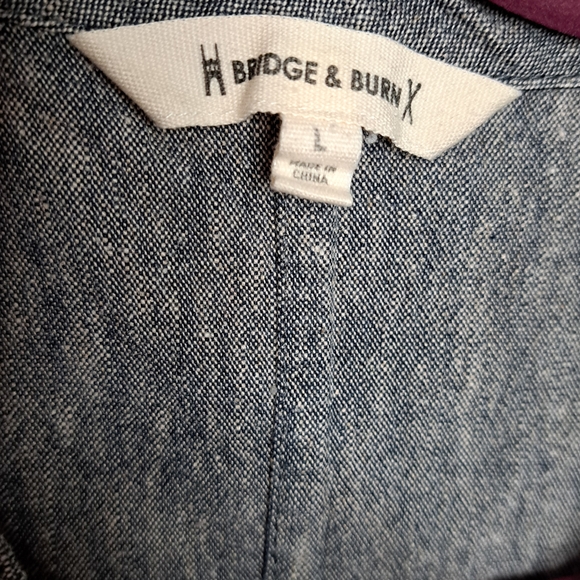 Bridge and Burn Gray Women's Jumpsuit - Picture 2 of 3